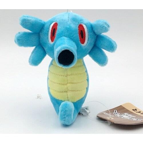 11cm Stuffed Animals Pokemon Lovely Horsea Plush Toy Doll Baby Cute and Charming Birthday Holiday Gifts for Children