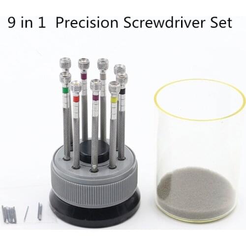 9 in 1 Precision Screwdriver Set for Mobile phone/ PC/ Electronics Opening Repair Tools Kit Free Shipping