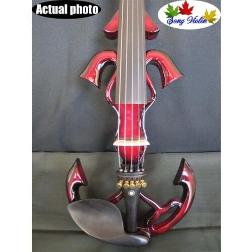 New model crazy -3 SONG art streamline 5 strings 4/4 electric violin #10499