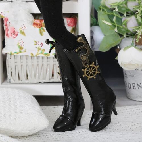 BJD Doll shoes apply to 1-3 size sdminifee fashion high boots leather shoes, high heels doll accessories