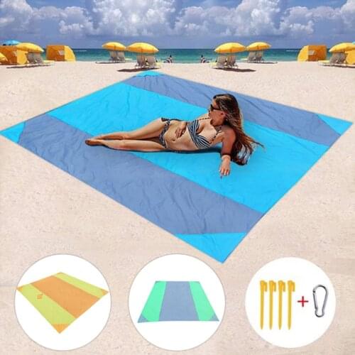 Outdoor camping picnic mat protable Super light folding waterproof Sand prevention beach blanket traveing tent sleeping bed pad
