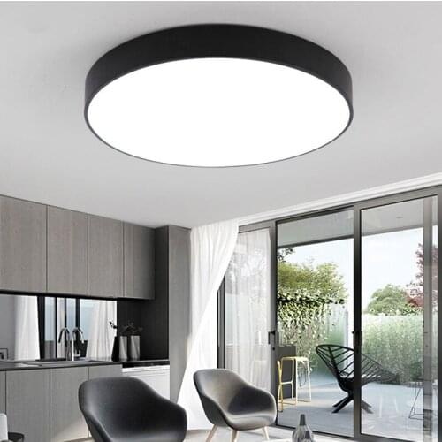 Surface Mount Flush Panel LED Ceiling Light Modern Lamp Living Room Lighting Fixture Bedroom Ceiling Lamp Balcony Lights Indoor