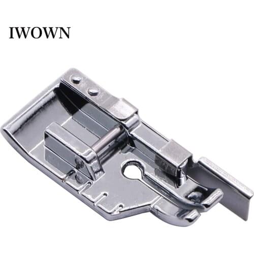 1/4'' Quilting Patchwork Sewing Machine Presser Foot with Edge Guide for All Low Shank Snap-On Low Shank Sewing Machine 9901
