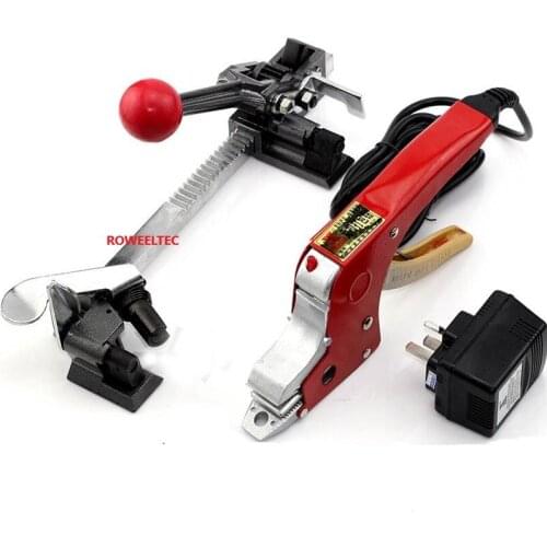 Sealless manual handy strap tool, electric heating welding strapping tool ATT