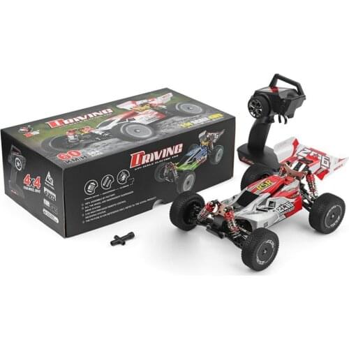 Wltoys 144001 Remote Control Car Terrain RC Cars Electric Remote Control Off Road car 1: 14 Scale 2.4Ghz 4WD Fast 60 mph RC Car