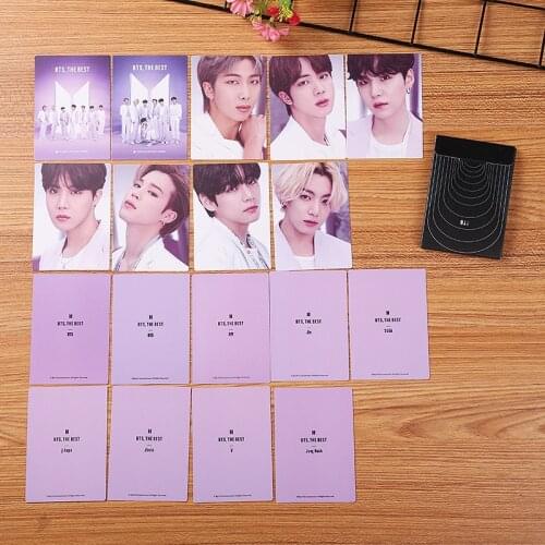 South Korean Groups KPOP Bangtan Boys Lomo Card The Best Map of The Soul ONE Photo Cards Memebers Poster Premium Hd Photos