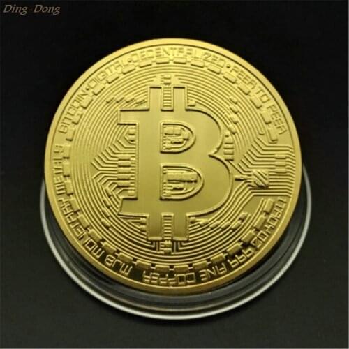 Funny Bitcoin Collectible BTC Coin Pirate Treasure Coins Props Toys For Halloween Party Cosplay Kids