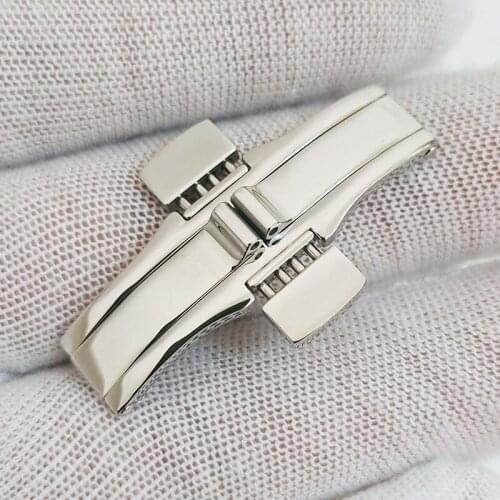 For Tissot 1853 T065430a Watchband Buckle Steel Belt Butterfly Double Snap-Fastener Starfish Stainless Steel Watch Buckle Men