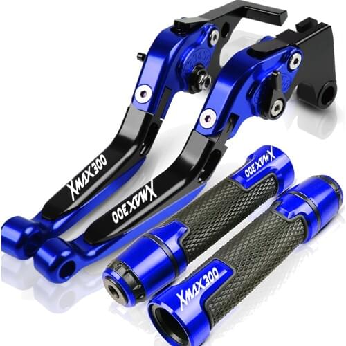 For YAMAHA XMAX 300 XMAX300 X-MAX 300 ALL YEARS 2017 2018 2019 2020 Motorcycle Brake Clutch Lever+22MM Handle Grips Handlebar