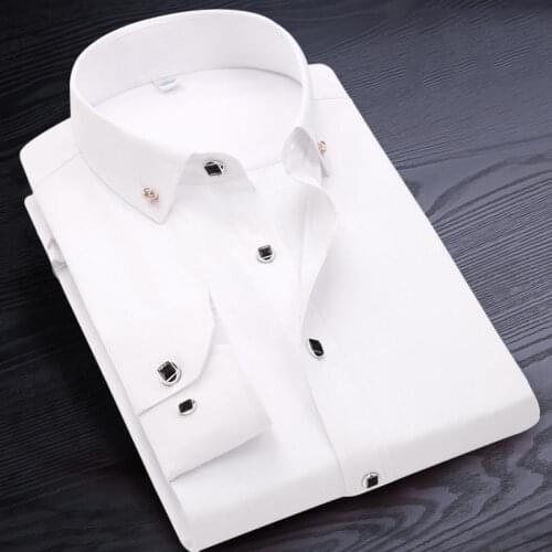 Fipyjip Men's Long Shirts