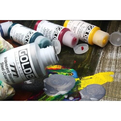 U.S. imports GOLDEN fluid type fluid painting acrylic paint clothing sneakers color leather bag DIY clothing