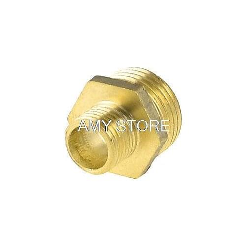 Brass Pneumatic Pipe 1/4" BSP to 1/2" BSP Male Thread M/M Equal Union Hex Nipple