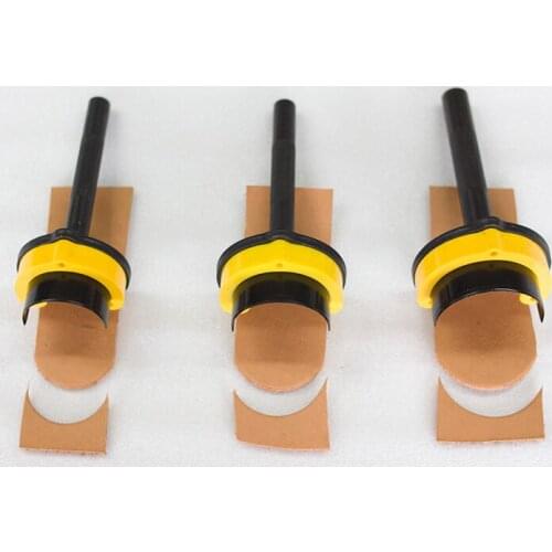 Semi - circular belt punch tool,DIY leather tail cutting tool 10019