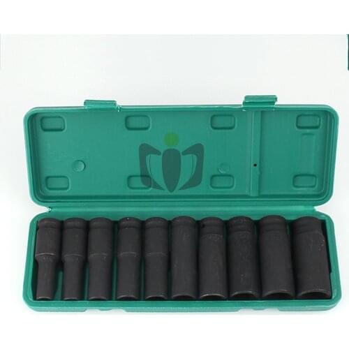 1/2inch Air Gun cannon Sleeve Hex Sleeve Hex Deep Groove Wrench Head Sleeve Ratchet Wrench Car Repair Hand Tool