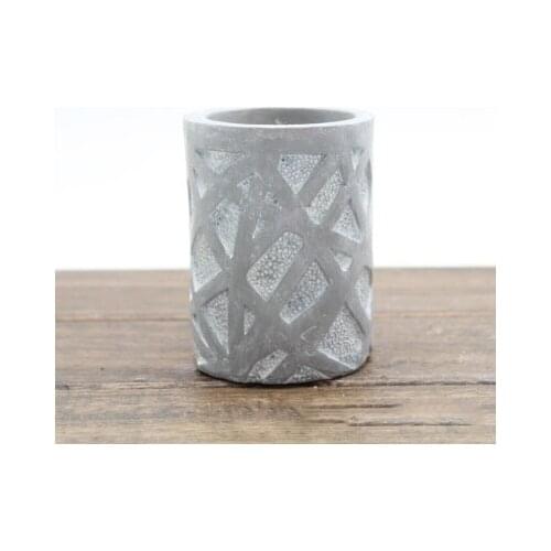 PRZY Silicone Mold Planter Cylindrical Birds Nest Flower Pots Molds Muti-meat Pot Mould 3d Vase Mold Handmade Moulds Silica Gel