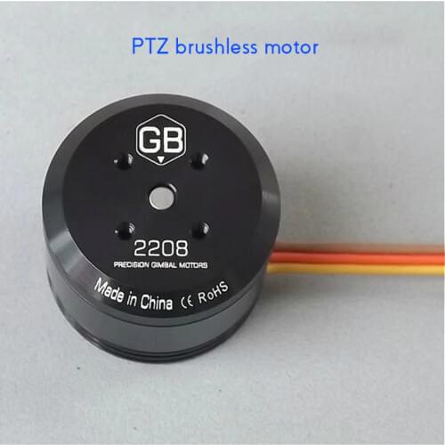 T-MOTOR GB2208 High Precision PTZ Brushless Motor Torque 0.6kg.Cm/3S Brushless Motor For Handheld Camera/Drone Repair Motor
