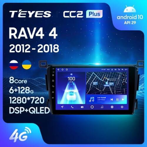 TEYES CC2L CC2 Plus For Toyota RAV4 4 XA40 5 XA50 2012 - 2018 Right hand driver Radio Multimedia Navigation GPS No 2din 2 din
