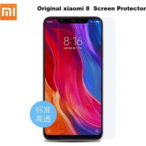 100% Original xiaomi 8 Protective Film mi8 Premium Screen Protector(Not Tempered Glass) For Xiaomi Mi8 Mi 8