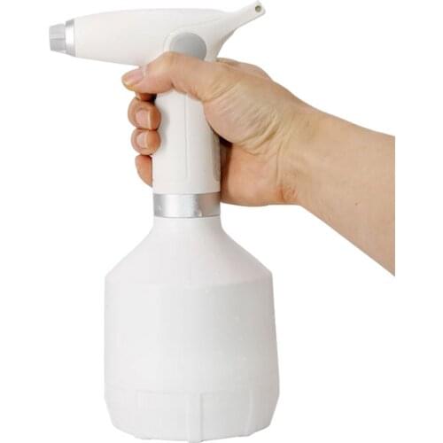 1000ml Electric Watering Can Indoor Outdoor Plants Flower Spray Bottle Garden Mist Tool One-button Adjustable Sprayer Sprinkler