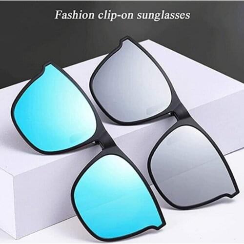Car Auto Polarized Sunglasses Clip Type Colorful Polarized Eyewear Anti Glare Glasses Driving Goggles Car Interior Accessories