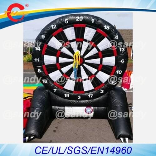 Free air ship to door,3m/10ft Outdoor inflatable throwing game,inflatable dart board,inflatable sport game