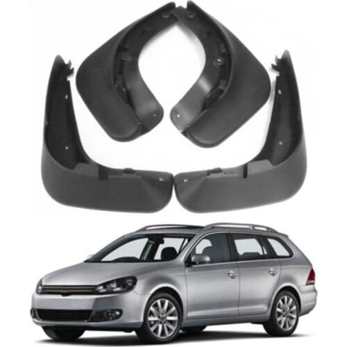 Auto Splash Guards Mud Flaps fit For VW 09-2016 GOLF VI MK6 Variant Estate fender 4PCS/SET