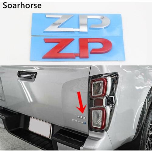 For ISUZU ALL NEW D-MAX 2020 ZP Emblem Rear Trunk Letter Nameplate Auto Decal Badges Car Logo Sticker OEM 8-97499020-0