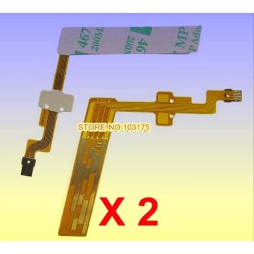 2 Pieces Lens Line Focus Aperture Flex Cable For Canon EF-S 18-55mm IS