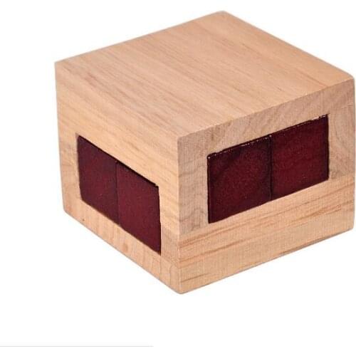 Challenging IQ 3D Wooden Brain Teaser Puzzle Game for Adults