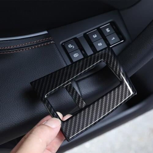 ABS Chrome Seat Memory Button Cover Trim Car Styling For Jaguar F-Pace f pace X761 2016 Set of 2pcs