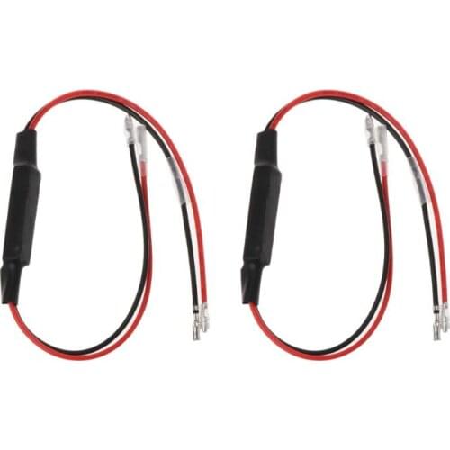 One Pair Cement Load Resistors For Motorcycle LED Turn Signal Indicator Light