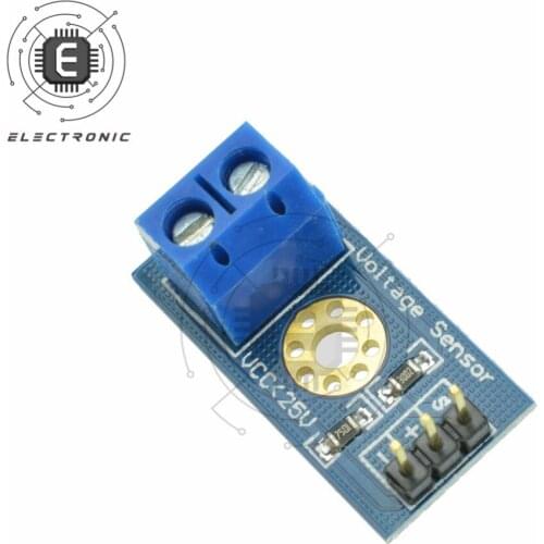 DC 0-25V Standard Voltage Sensor Module Test Electronic Smart Robot For Arduino Diy Kit Voltage Sensing Module