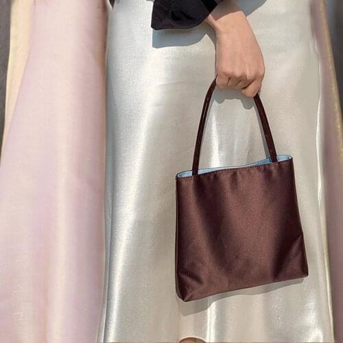 Vintage Luxury Women Bag Satin Luxury Totes Shopping Bag Crossbody Messenger Female Handbag Girl Bolsas Lady