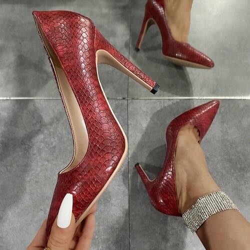 Brand Fish Pattern Womens Pumps High Heels Stiletto Shoes Fashion Party Heels Ladies Dress Shoes Black Beige Exquisite Pumps