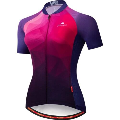 Miloto Cycling Jersey MTB Jersey 2021 Bicycle Team Cycling Shirts Males' Short Sleeve Bike Wear Summer Premium Bicycle Clothing