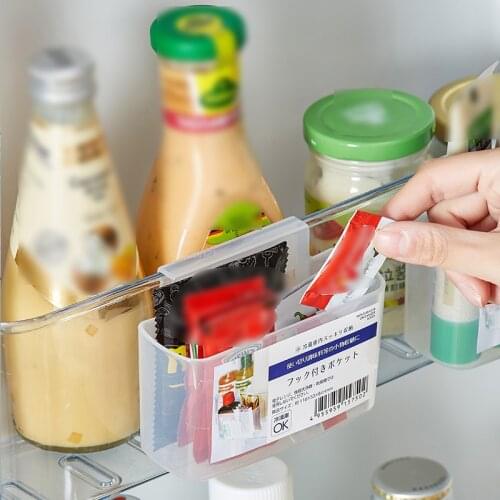 Refrigerator Drawer Compartment Refrigerator Drawer Organizer Transparent Fridge Storage Bin Containers For Sundries Sorting