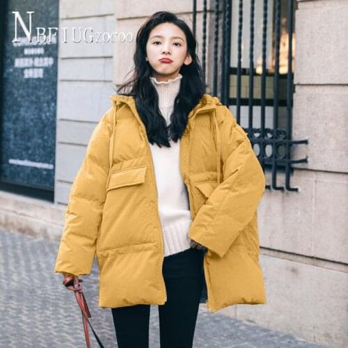 Women Thick Warm Winter Coats Solid Hooded Parka Coat