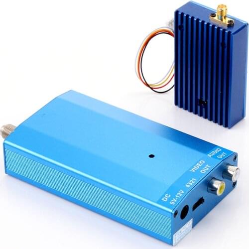 1.3G 4CH Wireless AV Sender Transmitter Receiver Set Audio Video TV DVD VCD CD