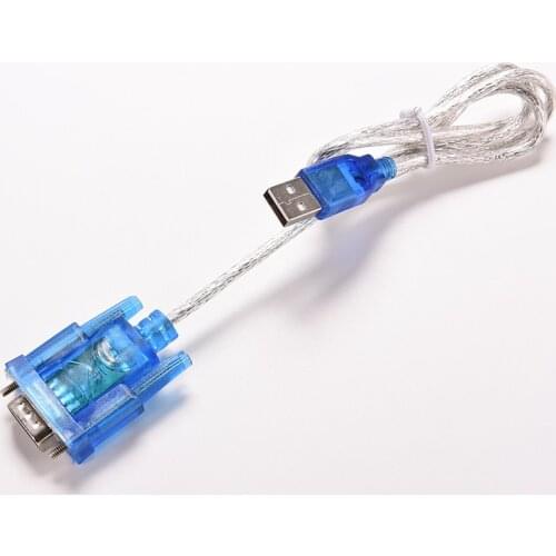 80cm New USB 2.0 to RS232 COM Port Serial PDA 9 pin DB9 Cable Male to Male M/M Adapter for PC PDA GPS