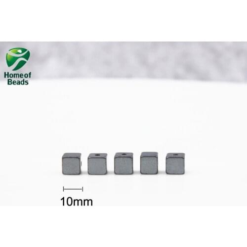 AAA Stone Hematite loose Flat faceted spacer beads black 2 4 6 8 10mm (50 pieces/lot) For DIY Jewelry Making HLB1017