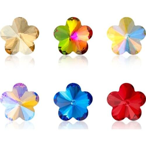 Astrobox High Quality Sew On Rhinestone Crystal Stone DIY Clothing & Accessories K9 10mm Plum Shape Glass Crystal Jewelry