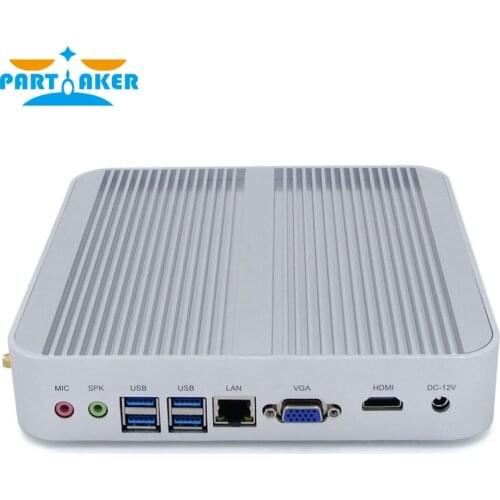 Fanless B1 Barebone i5 Mini PC Win10 Nuc Computer Core i5 4200U 4K HTPC TV Box DHL Free Shipping