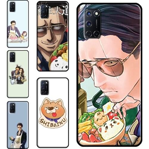 The Way of the Househusband Case For OPPO A9 A5 A53 A31 2020 A52 A72 A15 A83 A91 A93 A5S Find X3 Pro Reno 2 Z Funda