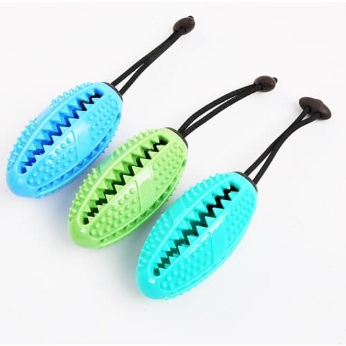 Dog Toy for French Bulldog Dog Teeth Brush Dog Chew Ball Interactive Pet Toys Labrador Teeth Cleaning Tools Popular Rubber Kong