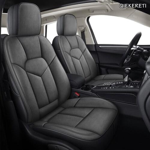 QIEKERETI Custom Leather car seat cover set For Dodge Caliber Avenger Journey challenger Automobiles Seat Covers cars seat style