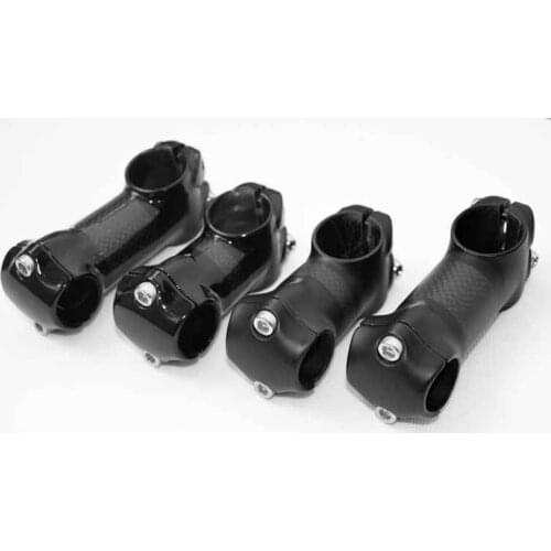 New Mountain&road bike forged aluminum alloy+carbon fibre bicycle stem 6 degrees angle MTB parts 25.4*50/60/70/80mm Free ship