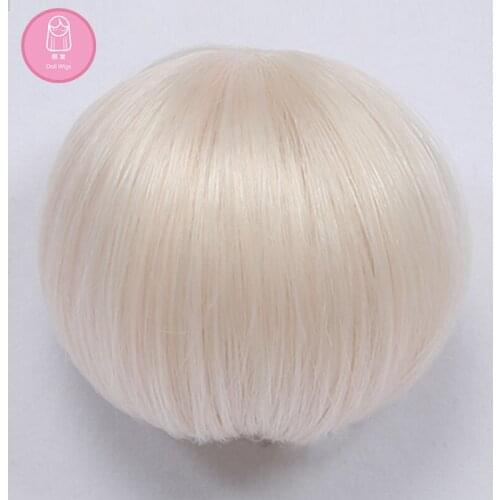 Wig For Doll BJD Fairyland shinee ChicLine wig size 4.5-6 inch high-temperature wig Fid bjd sd doll Boyish hair style L01C