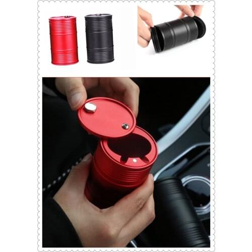Auto parts aluminum alloy ashtray travel home office carrier for Jeep Liberty Trailhawk Commander Hurricane Gladiator