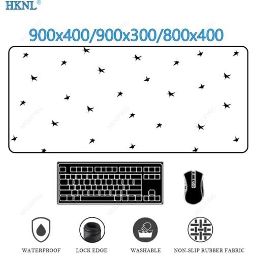 Personalized Mouse Pad White Gaming Mouse Rubber Mousepad Anime Gamers Accessories Carpet Setup Gamer Accessories DropShipping