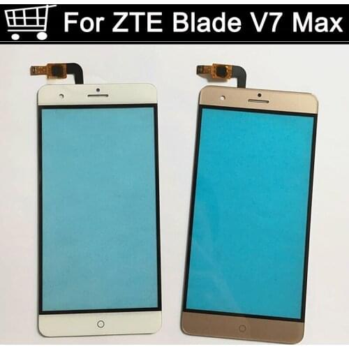 For ZTE Blade V7 Max V7Max BV0710 BV0710T Touch Screen Digitizer Sensor Replacement touch panel with flex cable Repair Parts